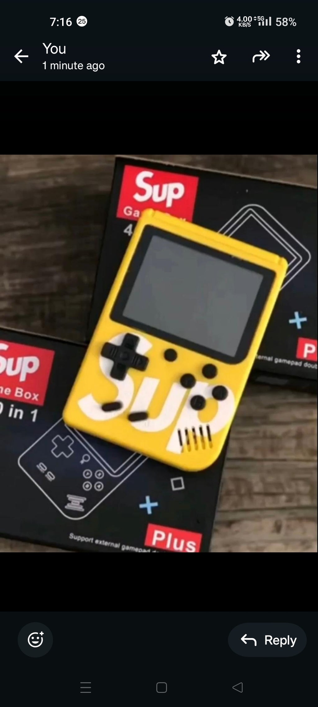 Sup 400 in 1 gaming console